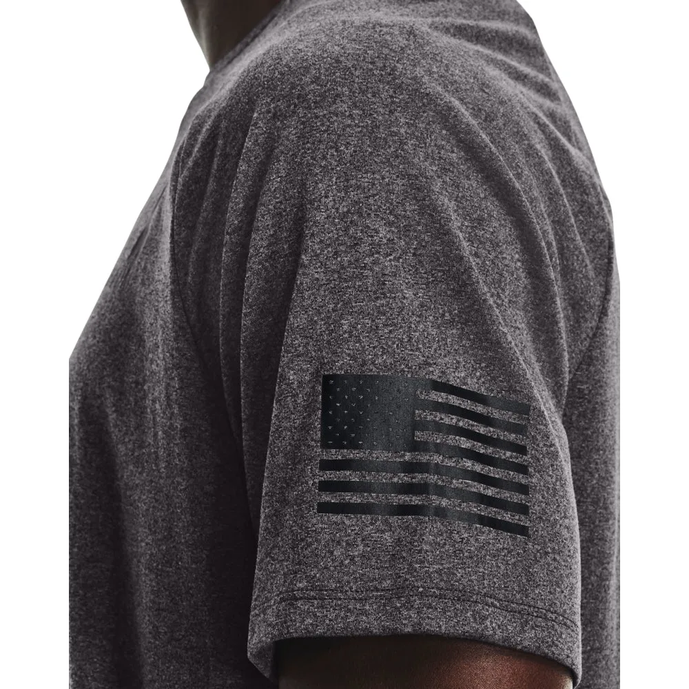 'Under Armour' Men's UA Tech Freedom T- Shirt - Carbon Black