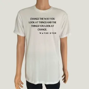 Unisex Organic Cotton Change the way Tee