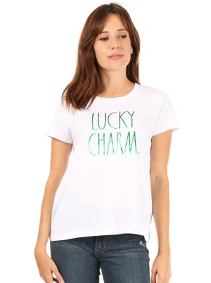 Women's "LUCKY CHARM" Short Sleeve Icon T-Shirt